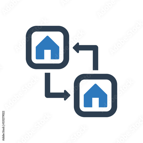 Home Exchange Icon