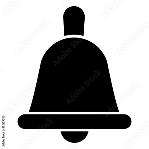       A trendy vector design of bell icon