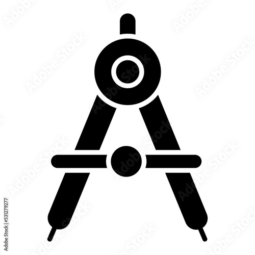 Creative design icon of compass