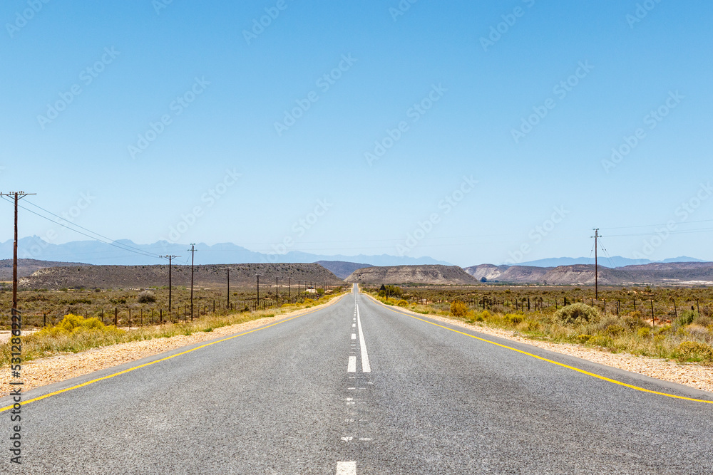 Route 62 highway in Western Cape, South Africa, Africa