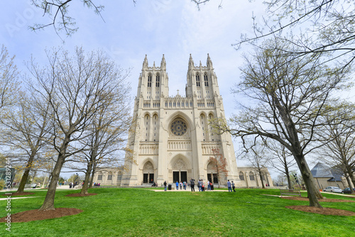 National Cathedral in springtime - Washington D.C. United States of America 