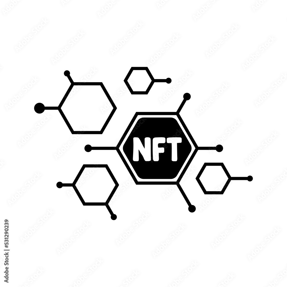 NFT Icon, NFTs Collection, Blockchain, Cryptocurrency, Innovation, Coin . NFT Vector Illustration. NFT Icon, NFTs Collection, Blockchain, Cryptocurrency, Innovation, Coin . NFT Vector Illustration.