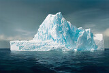 Iceberg in the ocean, ice, north