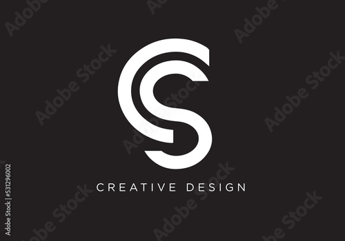 Letter CS Logo Design , CS Icon
