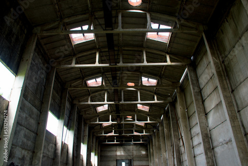 old factory roof 
