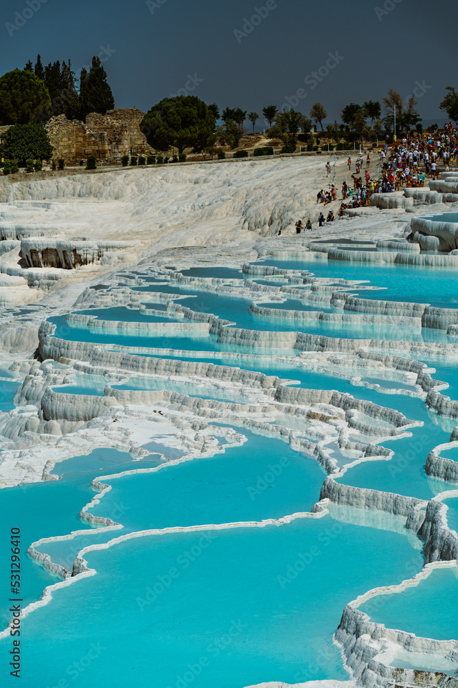 The enchanting pools of Pamukkale in Turkey