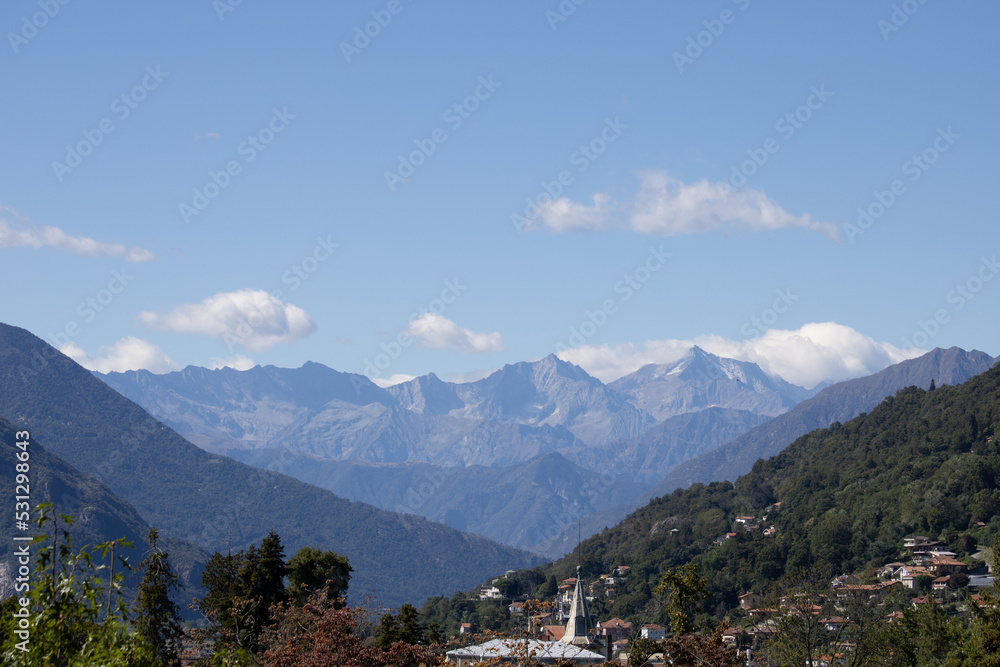 Images of the botanical garden of Villa Taranto, Lake Maggiore, Verbania, Piedmont, Italy