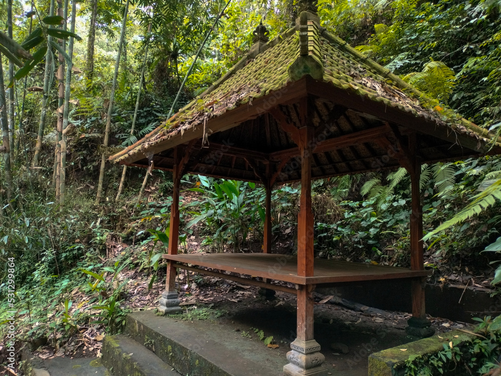 Simple building a shelter in the middle of the forest. It's called Simple building a shelter in the middle of the forest. It's called
