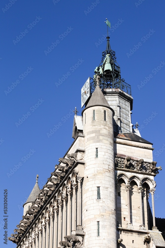 Church of Notre-Dame of Dijon, France
