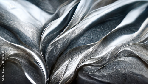 beautiful abstract silver background 4k