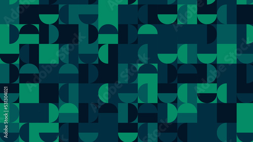 blue and gree geometric pattern, wallpaper for fabric