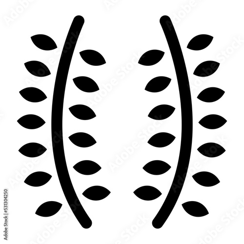 Sheaf of Rice Glyph Icon