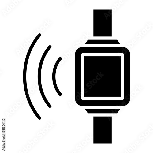 Smart Watch Glyph Icon