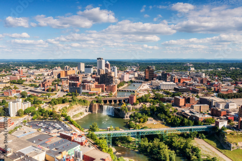 Wallpaper Mural Rochester main fall from air Torontodigital.ca