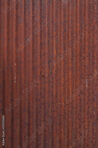 Rust that corrosion  metal surfaces causes strange colors. The surface of the metal is rusted  corrosion causes the metal to look old because of the corrosion  rust for a long time.