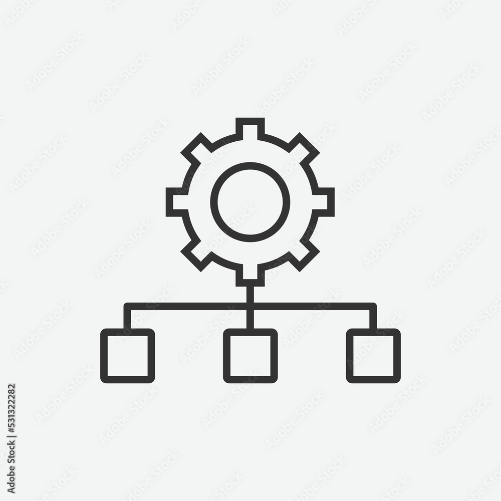 Business vector icon. Finance icon symbol. Business vector illustration on isolated background. Setting sign for mobile concept and web design Business vector icon. Finance icon symbol. Business vector illustration on isolated background. Setting sign for mobile concept and web design