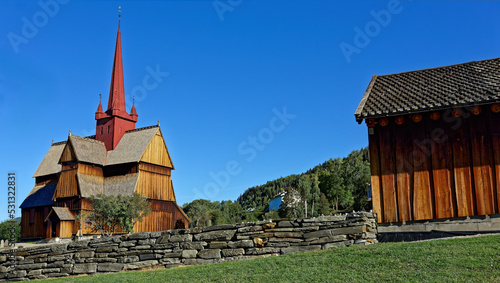 Stabkirche in Norwegen