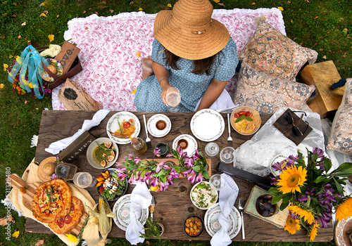 Fall - Summer picnic  photo