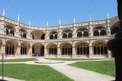 Portugal ville de Lisbonne, Monastère des Hiéronymites (Mosteiro dos Jerónimos) 