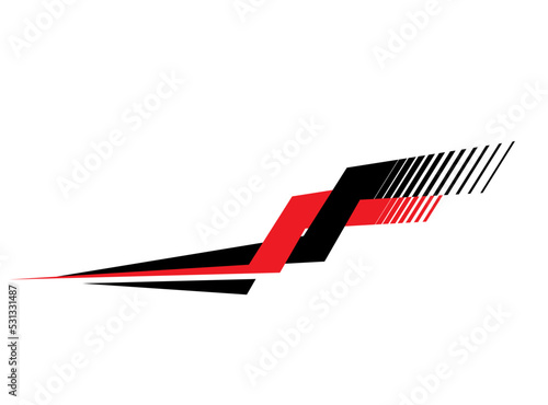 abstract
vector stripe for sports car, moto, boat. Sports pattern, vehicle sticker, sportswear pattern, for toys. Arrow. Striped vector background.