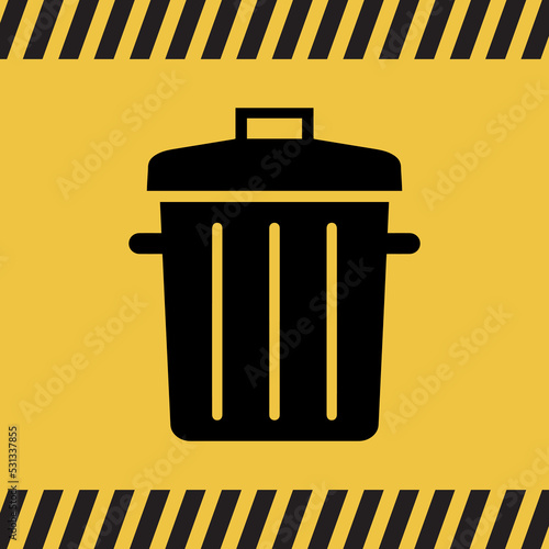 Logo poubelle.