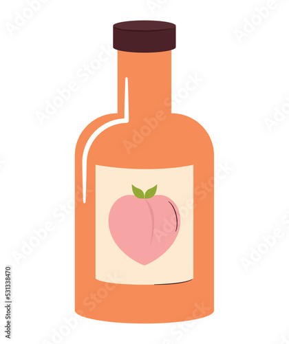 grapefruit beverage bottle