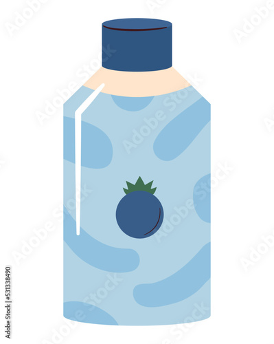 blueberry beverage bottle