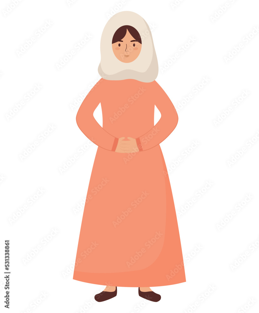 muslim woman design muslim woman design