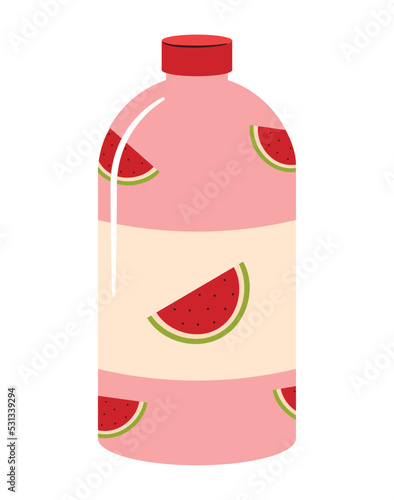 watermelon beverage bottle