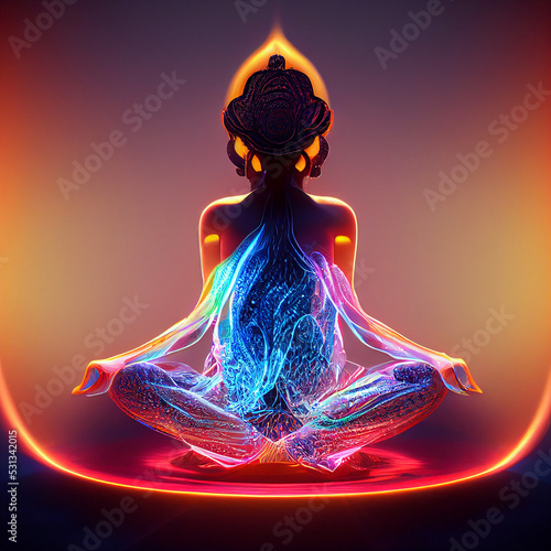 Yoga Meditation Spiritual Lotus