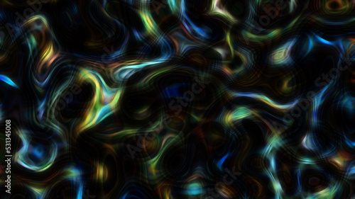 Obraz na plátně Abstract luminous textured multicolored fractal background