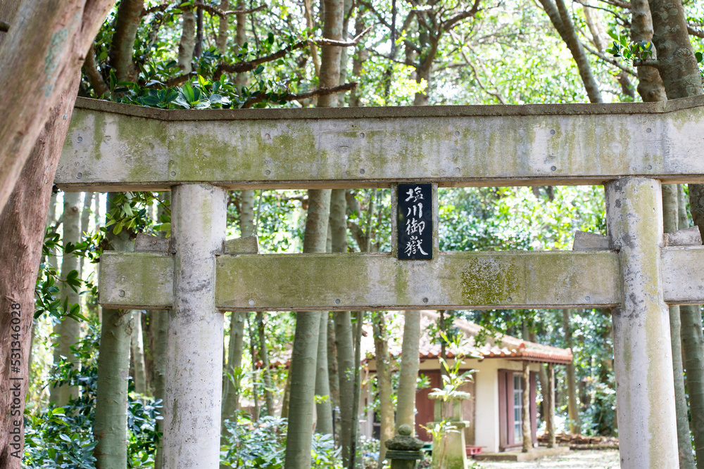 沖縄県・多良間島・塩川御嶽