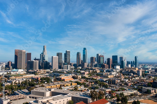 Skyline of Down Town Los Angeles California  