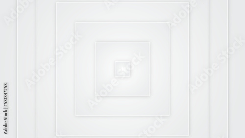 Square white background