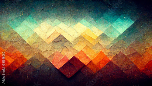 Gradient Colorful Texture	