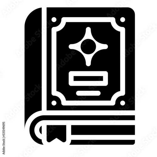 spellbook glyph icon