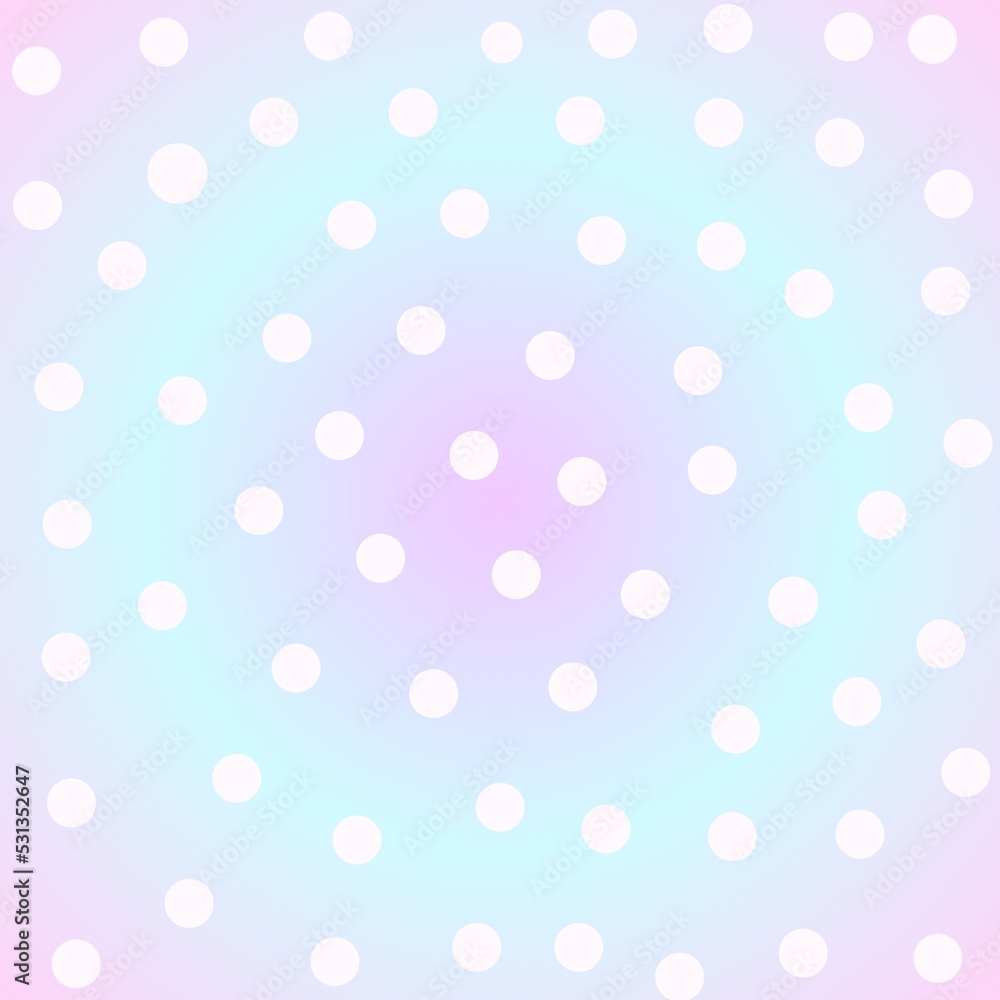 polka dot pattern on soft gradient color pink, purple, blue, grey, green, red, yellow, white, black, brown, for mobile wallpaper, background or theme