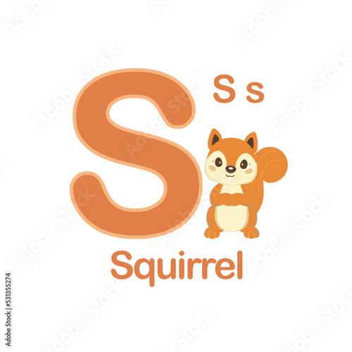 Wallpaper Mural Cute Animals alphabet for kids education. Torontodigital.ca