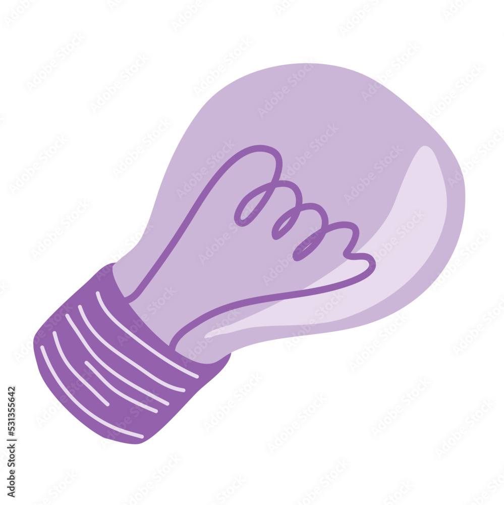 Lightbulb innovation icon Lightbulb innovation icon