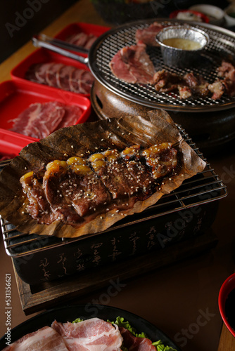 grilled steak