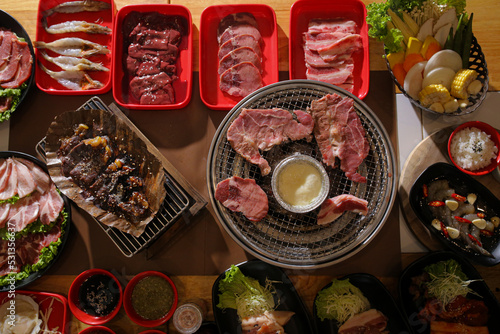 set of food