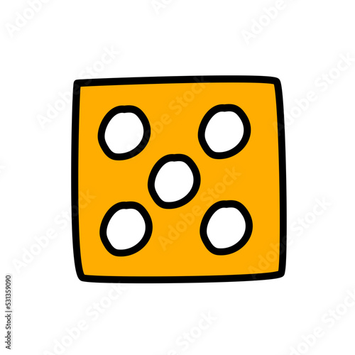 dice odds game icon