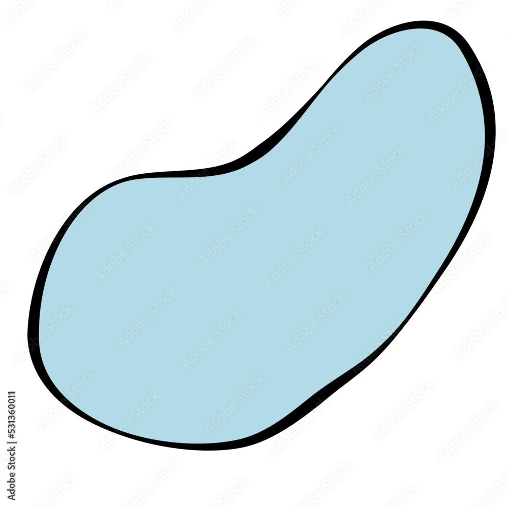 Abstract blob organic modern shape background Abstract blob organic modern shape background