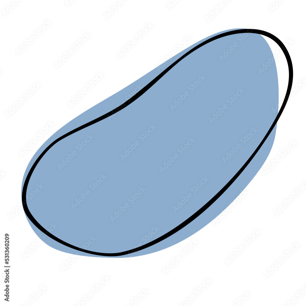 Abstract blob organic modern shape background Abstract blob organic modern shape background