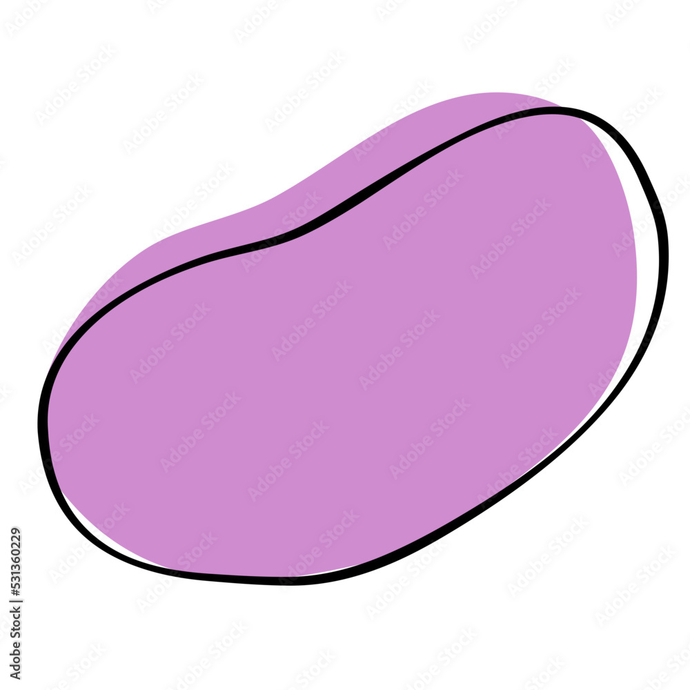 Abstract blob organic modern shape background Abstract blob organic modern shape background
