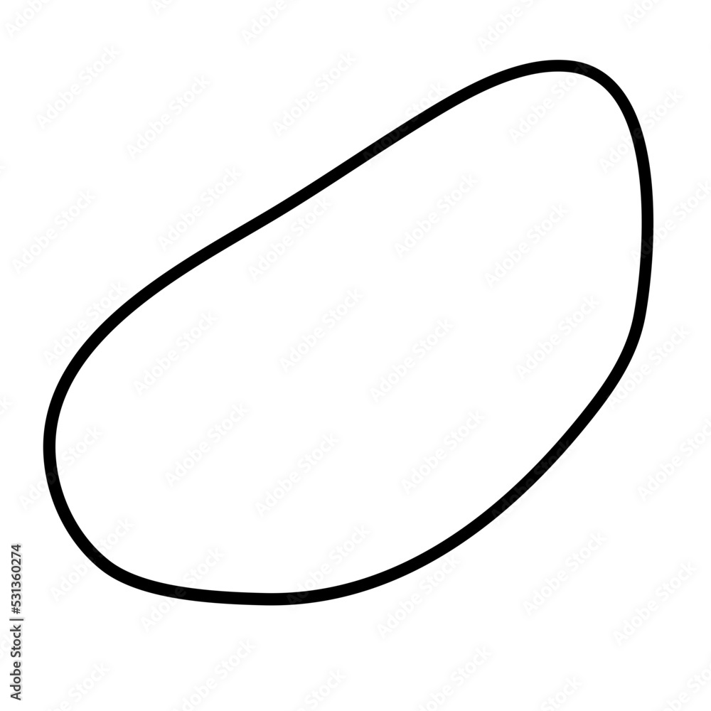 Abstract blob organic modern shape background Abstract blob organic modern shape background