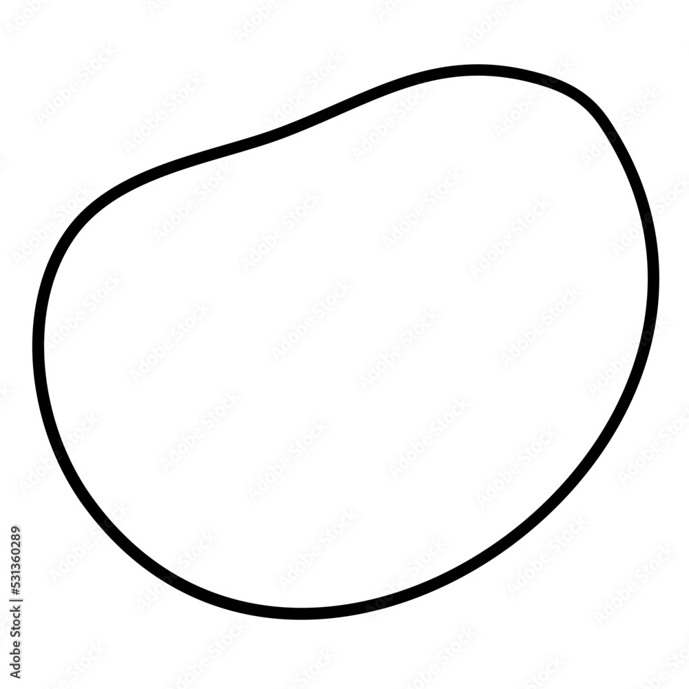 Abstract blob organic modern shape background Abstract blob organic modern shape background