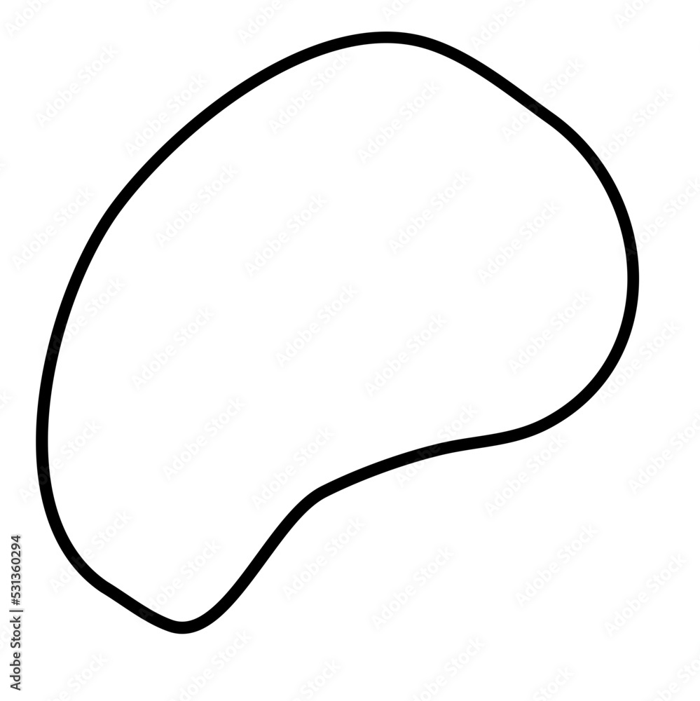 Abstract blob organic modern shape background Abstract blob organic modern shape background