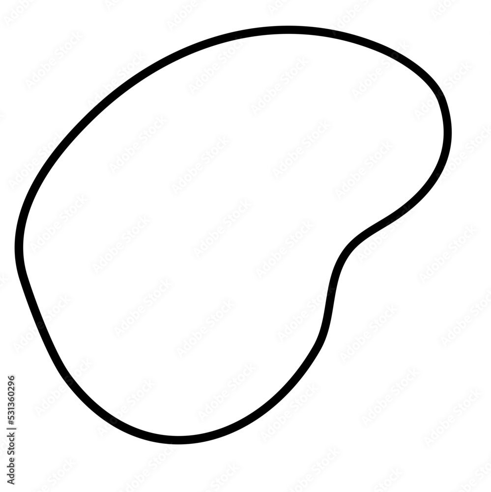 Abstract blob organic modern shape background Abstract blob organic modern shape background