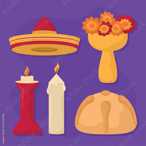 muertos day items